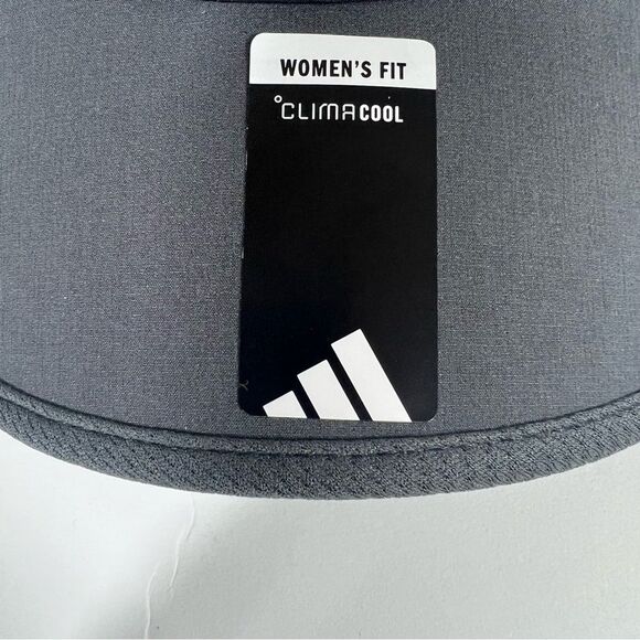 Adidas NWT Women’s Green Gray with Peach Logo Superlite Three Climacool Visor - Picture 2 of 9